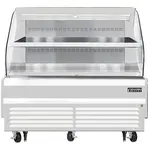 Everest Refrigeration EOMH-72-W-35-T 73.25'' Air Curtain Open Display Merchandiser with