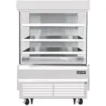 Everest Refrigeration EOMV-48-W-28-S 48.00'' Air Curtain Open Display Merchandiser with