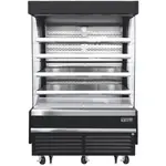 Everest Refrigeration EOMV-60-B-35-T 60.00'' Air Curtain Open Display Merchandiser with