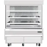 Everest Refrigeration EOMV-60-W-28-S 60.00'' Air Curtain Open Display Merchandiser with