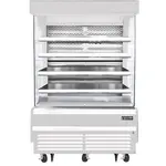 Everest Refrigeration EOMV-72-B-28-S 73.25'' Air Curtain Open Display Merchandiser with