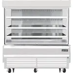 Everest Refrigeration EOMV-72-W-28-S 73.25'' Air Curtain Open Display Merchandiser with