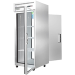 Everest Refrigeration ESPT-1G-1S 29.25'' 23.0 cu. ft. 1 Section Glass/Solid Door Pass-Thru Refrigerator