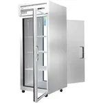 Everest Refrigeration ESPT-1G-1S 29.25'' 23.0 cu. ft. 1 Section Glass/Solid Door Pass-Thru Refrigerator