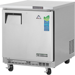Everest Refrigeration ETBF1 27.75'' 1 Section Undercounter Freezer with 1 Right Hinged Solid Door and Front Breathing Compressor