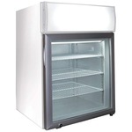Excellence CTF-2HCMS Countertop Display Merchandiser Freezer/Ice Cream Freezer