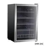 Excellence EMM-3HC Countertop Beverage & Food Cooler - Stainless Door