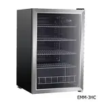 Excellence EMM-4HC Countertop Beverage & Food Cooler - Stainless Door