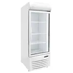 Excellence GDF-13 26.5'' 12.0 cu. ft. Bottom Mounted 1 Section Glass Door Reach-In Freezer
