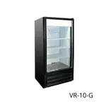 Excellence VR-26HC 30'' 26.0 cu. ft. 1 Section Black Glass Door Merchandiser Freezer