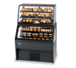 Federal Industries CD4828SS/RSS4SC Specialty Display Hybrid Merchandiser Refrigerated Self-Serve Bottom With Non-Refrigerated Self-Serve Top