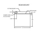 Federal Industries CRB3628 Counter Top Refrigerated Bottom Mount Merchandiser