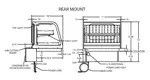 Federal Industries CRB3628SS Counter Top Refrigerated Self-Serve Bottom Mount Merchandiser