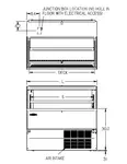 Federal Industries ELPRSS-3 Elements Low Profile Self-Serve Refrigerated