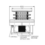 Federal Industries IMSS60SC-2 Specialty Display Island Self-Serve Refrigerated Merchandiser