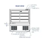 Federal Industries ITR3626-B18 Italian Glass Refrigerated Display Case