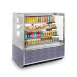 Federal Industries ITRSS3626-B18 Italian Glass 3 Tier Refrigerated 36" Wide Display Case
