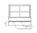 Federal Industries SGR3648CD High Volume Refrigerated Deli Case