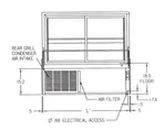 Federal Industries SGR3648CD High Volume Refrigerated Deli Case