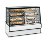 Federal Industries SGR5042DZ High Volume Vertical Dual Zone Bakery Case Refrigerated Left Non-Refrigerated Right