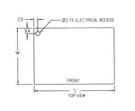 Federal Industries SGR5042DZ High Volume Vertical Dual Zone Bakery Case Refrigerated Left Non-Refrigerated Right