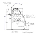 Federal Industries SSRC-5952 Specialty Display Convertible Merchandiser With