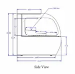 Federal Industries SSRVS-5033 Specialty Display Versatile Service Top over