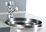 Integrated Dipper Well and Faucet