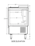 Glastender ST24-B Flat Top Bottle Cooler