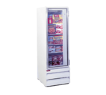 Howard-McCray GR19BM 26.50'' White 1 Section Swing Refrigerated Glass Door Merchandiser