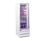 Howard-McCray GR88BM 103.75'' White 4 Section Swing Refrigerated Glass Door Merchandiser