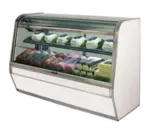 Howard-McCray R-CDS32E-8C-S-LED Curved Glass Deli Meat & Cheese Service Case