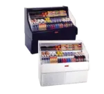 Howard-McCray R-OS30E-5C 63.00'' White Horizontal Air Curtain Open Display Merchandiser with 3 Shelves