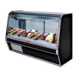 Howard-McCray SC-CFS32E-4C-BE-LED Curved Glass Fish/Poultry Service Case