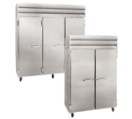Howard-McCray SF48-S-FF 52.25'' 48.0 cu. ft. Top Mounted 2 Section Solid Door Reach-In Freezer