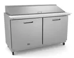 Kelvinator Commercial KCHMT60.24 (738261) Mega Top Refrigerated Sandwich/Salad Prep Table  two-section