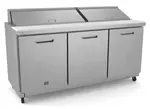 Kelvinator Commercial KCHST70.18 (738258) Refrigerated Sandwich/Salad Prep Table