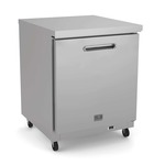 Kelvinator Commercial KCHUC27F 27.81'' 1 Section Undercounter Freezer with 1 Right Hinged Solid Door and Side / Rear Breathing Compressor