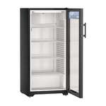 Liebherr FCB 2613 24.88'' Black 1 Section Swing Refrigerated Glass Door Merchandiser