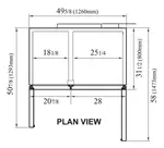 M3RF45-2-N 2-Section J Series Refrigerator & Freezer