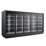 Master-Bilt BEL-5-30 153.31'' Section Glass Door Merchandiser Freezer