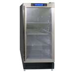Maxx Cold MCBC3U 14.5'' 1 Section Undercounter Refrigerator with 1 Right Hinged Solid Door and Side / Rear Breathing Compressor