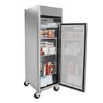 Maxx Cold MCFT-23FDHC 27.00'' Top Mounted 1 Section Solid Door Reach-In Freezer