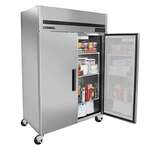 Maxx Cold MCFT-49FDHC 54.00'' Top Mounted 2 Section Solid Door Reach-In Freezer