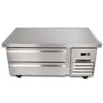 Maxx Cold MXCB48HC X-Series 50" 2 Drawer Refrigerated Chef Base with Marine Edge Top - 115 Volts
