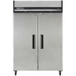 Maxx Cold MXCF-49FDHC 53.90'' Top Mounted 2 Section Solid Door Reach-In Freezer