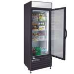 Maxx Cold MXM1-23RBHC 27.00'' 1 Section Refrigerated Glass Door Merchandiser