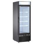 Maxx Cold MXM1-23RBHC 27.00'' 1 Section Refrigerated Glass Door Merchandiser