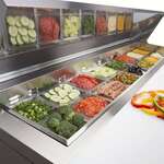 Maxximum MXCR60SHC Maxx Cold X-Series 60" Sandwich & Salad Station