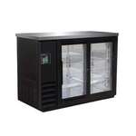 MVP Group LLC IBB49-2G-24SD Back Bar Cabinet, Refrigerated